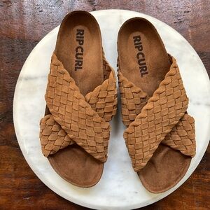Rip Curl Women's Tan Woven Sandals
